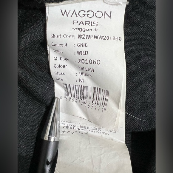 Waggon Paris Dress Sz M - Picture 11 of 12